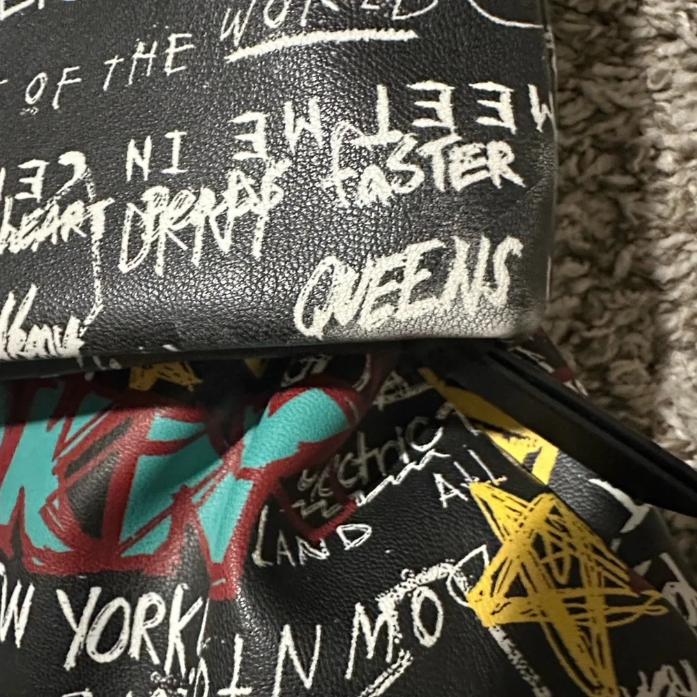 DKNY GRAFFITI BACKPACK HANDBAG